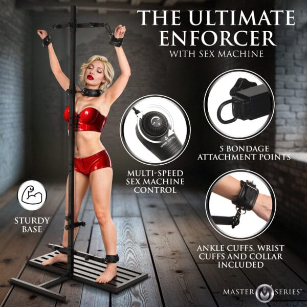 Ultimate Enforcer Forced Orgasm Tower with Sex Machine Ultimate Enforcer Forced Orgasm Tower with Sex Machine
