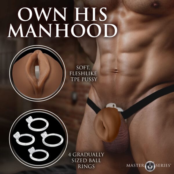 Pussy Chastity Cage - Medium Pussy Chastity Cage - Medium