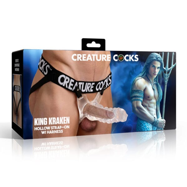 King Kraken Hollow Strap-On with Harness King Kraken Hollow Strap-On with Harness
