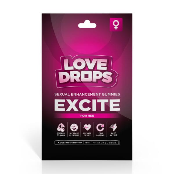 Sexual Enhancement Gummies for Her - Excite (8pcs) Sexual Enhancement Gummies for Her - Excite (8pcs)