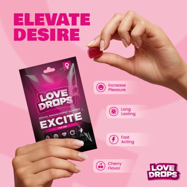 Sexual Enhancement Gummies for Her - Excite (8pcs) Sexual Enhancement Gummies for Her - Excite (8pcs)