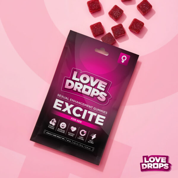 Sexual Enhancement Gummies for Her - Excite (8pcs) Sexual Enhancement Gummies for Her - Excite (8pcs)