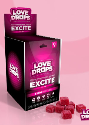 Sexual Enhancement Gummies for Her - Excite POP Display 12ct