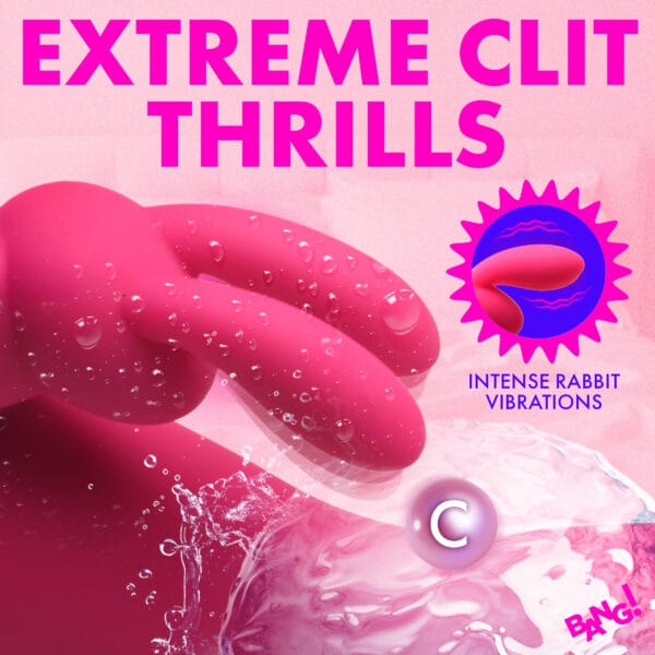 Come Hither Silicone Rabbit Vibrator - Pink Come Hither Silicone Rabbit Vibrator - Pink