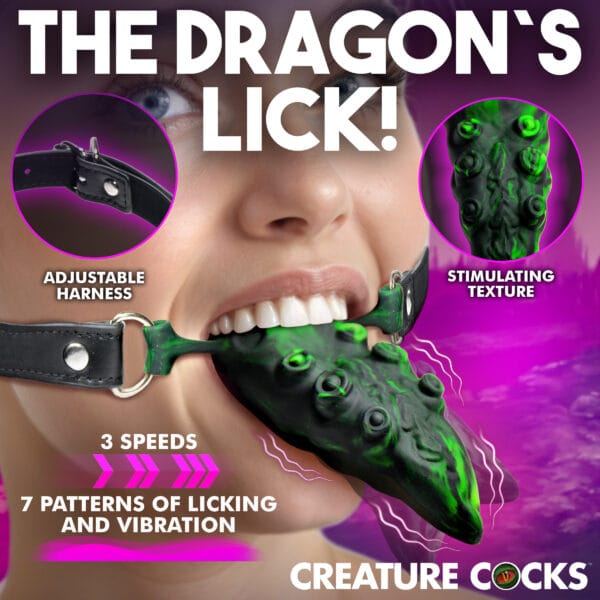 Dragon's Lick Vibrating Oral Enhancer Dragon's Lick Vibrating Oral Enhancer