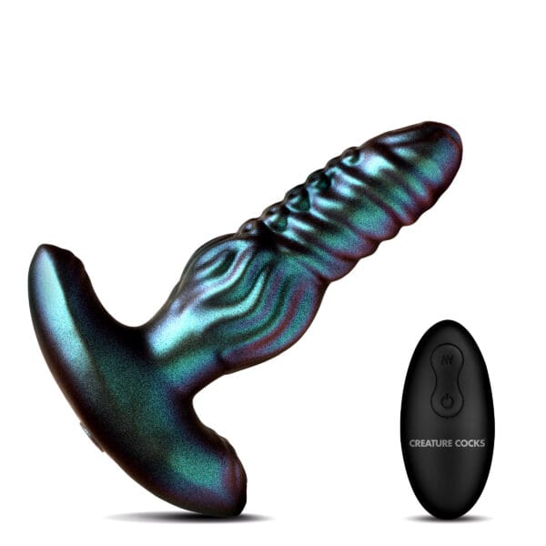 Octo-Squirm Vibrating & Squirming Silicone Anal Plug Octo-Squirm Vibrating & Squirming Silicone Anal Plug