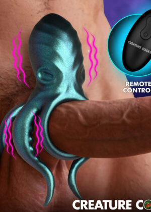Octo Grip Vibrating Silicone Cock Ring