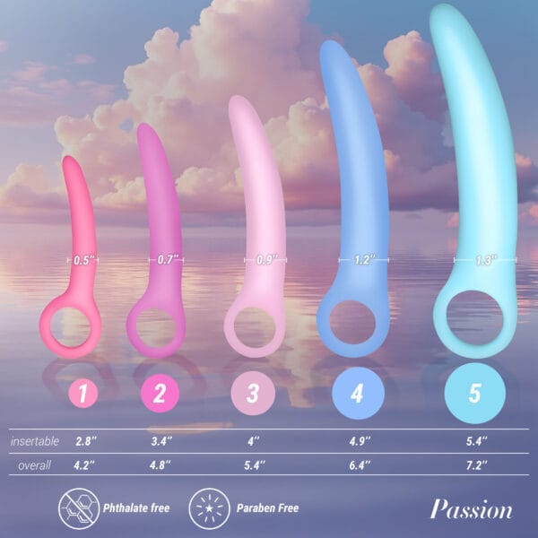 Silicone Kegel Exerciser Set Silicone Kegel Exerciser Set
