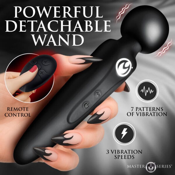 Thunderstick Thigh Strap Vibrating Wand with Harness Thunderstick Thigh Strap Vibrating Wand with Harness