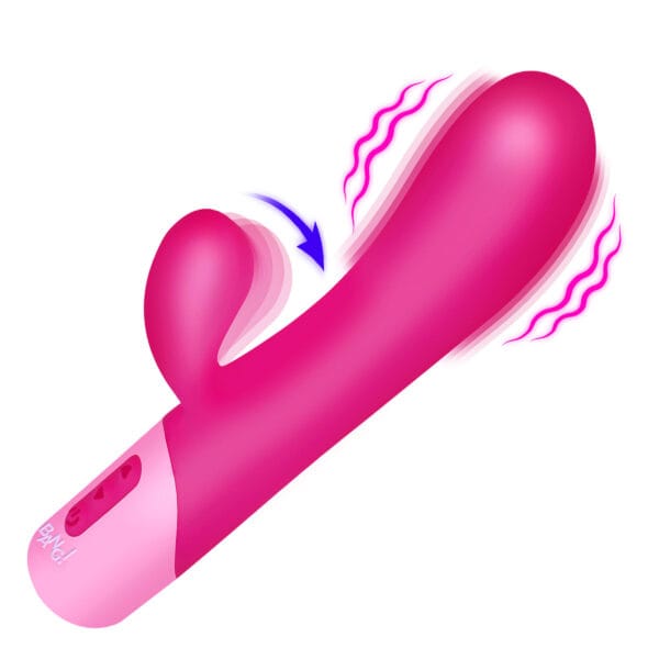 Clit Tapping Vibrating Rabbit - Pink Clit Tapping Vibrating Rabbit - Pink