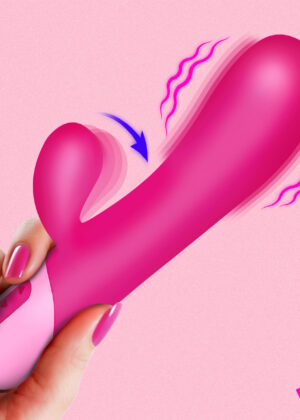 Clit Tapping Vibrating Rabbit - Pink