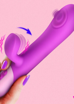 Clit Tapping Pulsing Rabbit - Purple