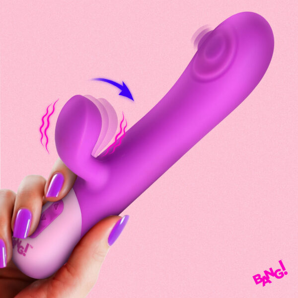 Clit Tapping Pulsing Rabbit - Purple Clit Tapping Pulsing Rabbit - Purple