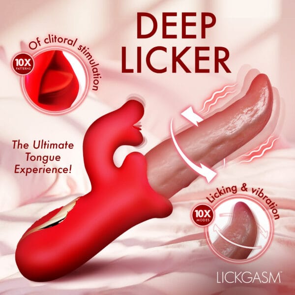 Deep Licker Licking Tongue Vibrator Deep Licker Licking Tongue Vibrator