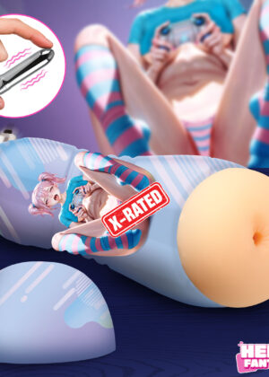 Haruka the Gamer Girl Vibrating Ass Stroker