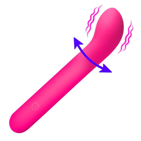 G-Spot Flexible Silicone Vibrator - PInk G-Spot Flexible Silicone Vibrator - PInk