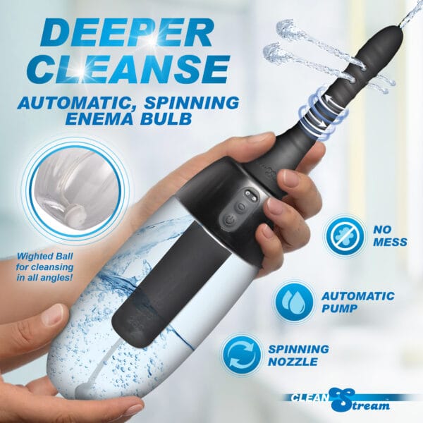XL Spinning Automatic Enema Bulb XL Spinning Automatic Enema Bulb