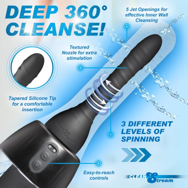 XL Spinning Automatic Enema Bulb XL Spinning Automatic Enema Bulb