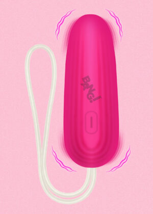Silicone Vibrating Egg - Pink