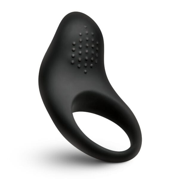 Vibrating Silicone Cock Ring - Black Vibrating Silicone Cock Ring - Black