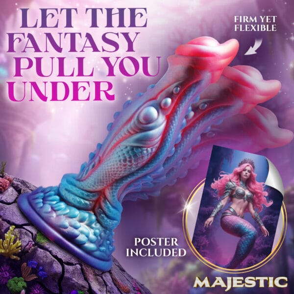 Delphine Mermaid Silicone Dildo Delphine Mermaid Silicone Dildo
