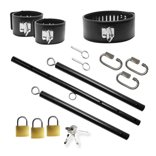 Dominion Bar Spreader Bar with Collar & Restraints Dominion Bar Spreader Bar with Collar & Restraints
