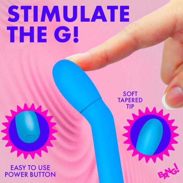 Slim G-Spot Vibrator - Blue Slim G-Spot Vibrator - Blue