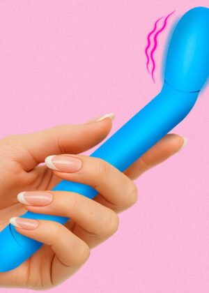 Slim G-Spot Vibrator - Blue