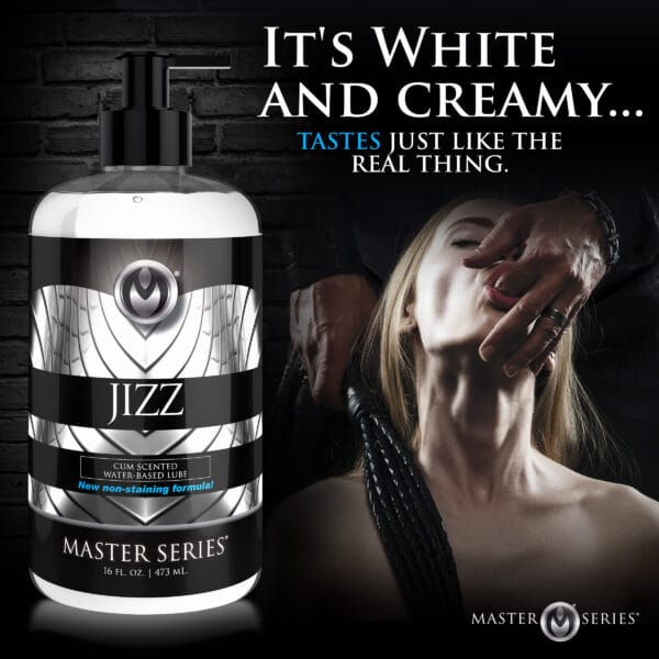 Jizz Cum-Scented Water-Based Lube 16oz Jizz Cum-Scented Water-Based Lube 16oz