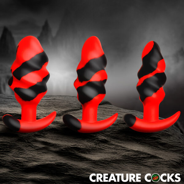 Dragon Trainer Silicone Butt Plug Set Dragon Trainer Silicone Butt Plug Set