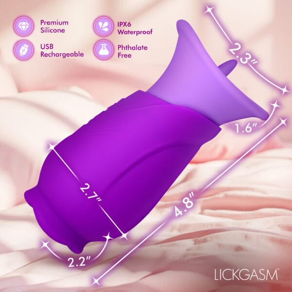 Licking Violet Sucking + Licking Vibrator Licking Violet Sucking + Licking Vibrator