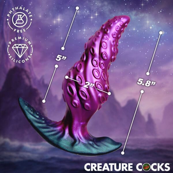 Octo-Twist Silicone Anal Plug Octo-Twist Silicone Anal Plug