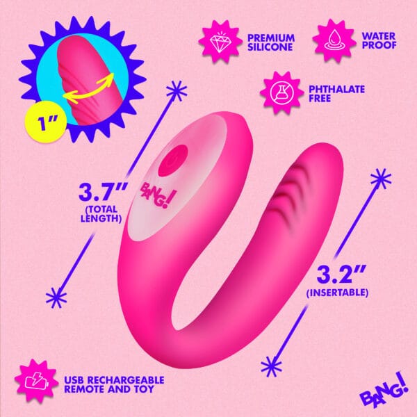 Gyrating G-Spot Vibrator - Pink