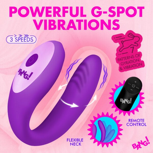 Gyrating G-Spot Vibrator - Purple Gyrating G-Spot Vibrator - Purple
