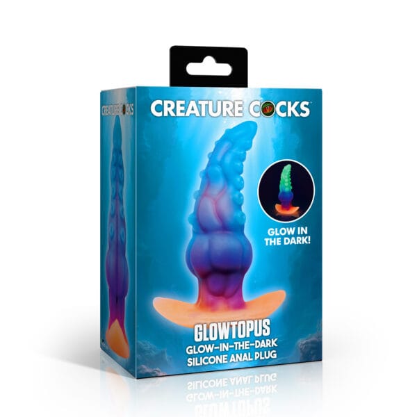 Glowtopus Glow-in-the-Dark Silicone Anal Plug Glowtopus Glow-in-the-Dark Silicone Anal Plug