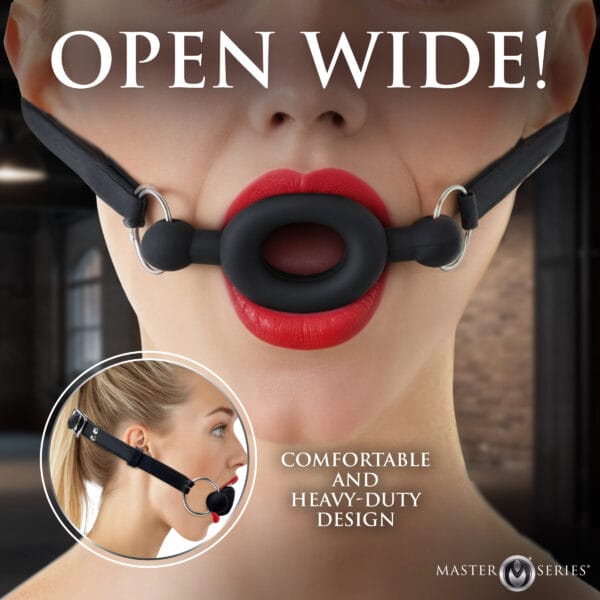 Forced Silicone Feeding Gag Forced Silicone Feeding Gag