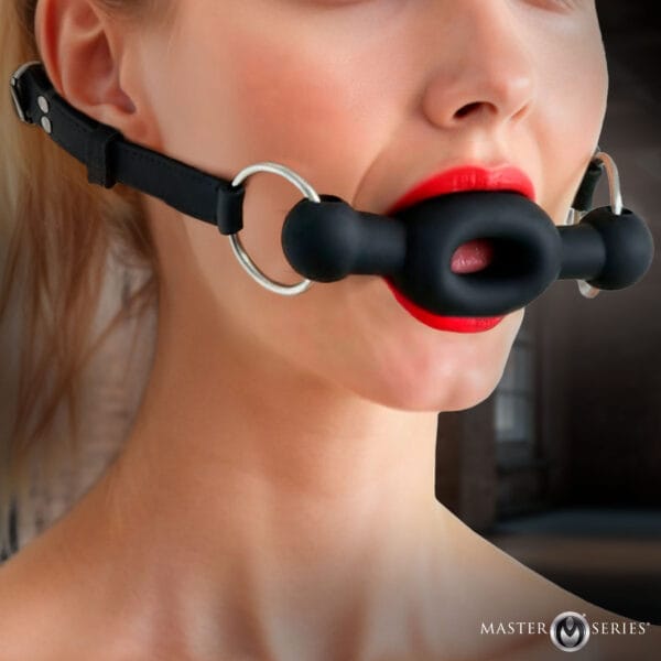 Forced Silicone Feeding Gag Forced Silicone Feeding Gag