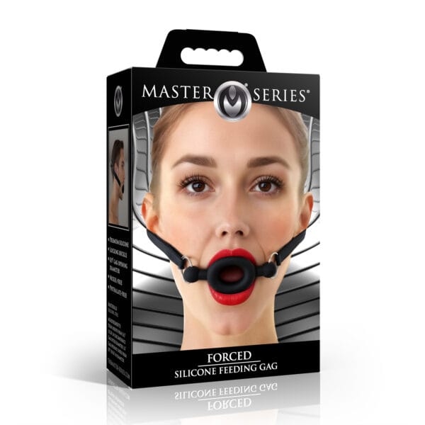 Forced Silicone Feeding Gag Forced Silicone Feeding Gag