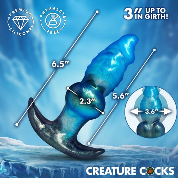 Blizzard Inflatable Silicone Anal Plug Blizzard Inflatable Silicone Anal Plug