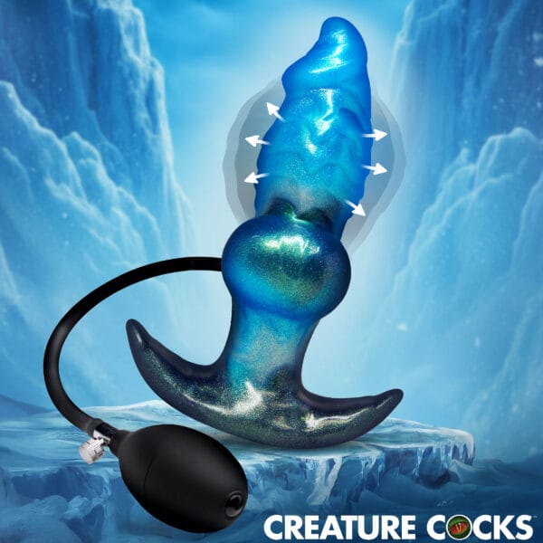 Blizzard Inflatable Silicone Anal Plug Blizzard Inflatable Silicone Anal Plug