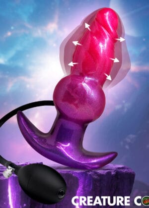 Astro Inflatable Silicone Anal Plug