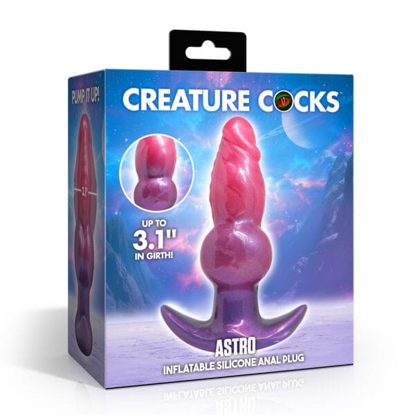 Astro Inflatable Silicone Anal Plug Astro Inflatable Silicone Anal Plug