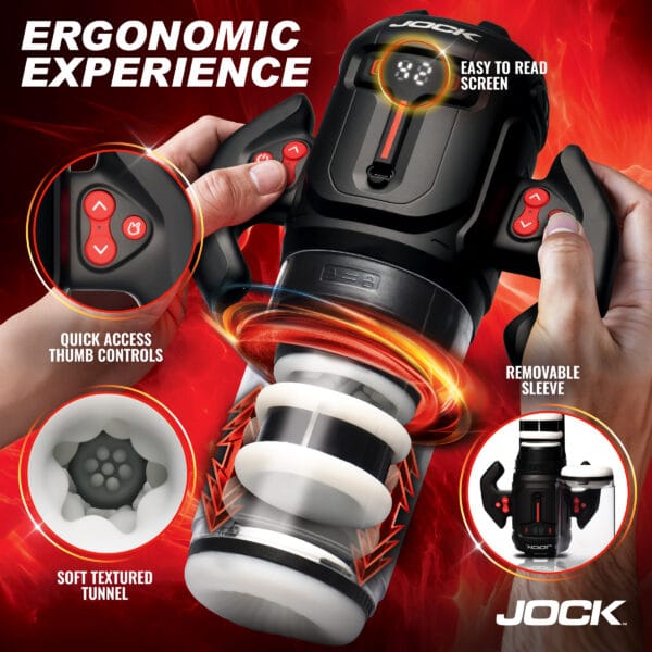 Turbo Spin Thrusting & Rotating Masturbator Turbo Spin Thrusting & Rotating Masturbator