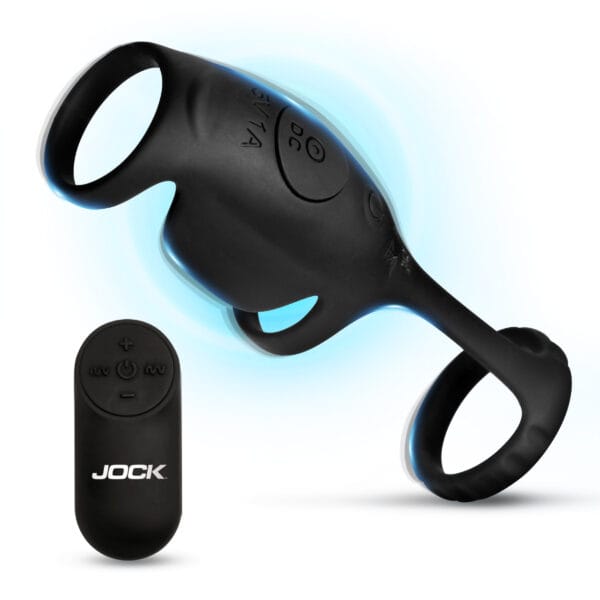 Blitz Vibrating Penis Sleeve C-Ring w/ Remote Blitz Vibrating Penis Sleeve C-Ring w/ Remote