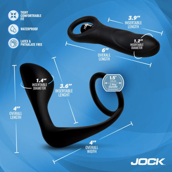 P-Spotter Silicone Prostate Vibrator Set P-Spotter Silicone Prostate Vibrator Set