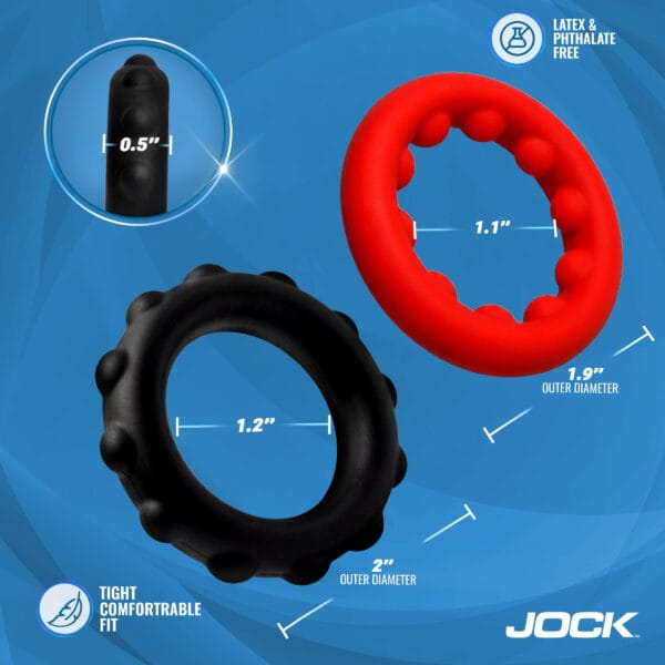 Weighted Silicone C-Ring Set Weighted Silicone C-Ring Set