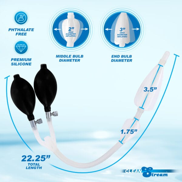 CleanStream Silicone Double Bulb Nozzle CleanStream Silicone Double Bulb Nozzle