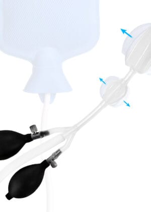 CleanStream Silicone Double Bulb Nozzle