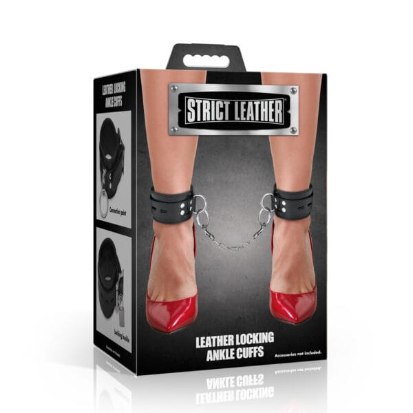 Strict Leather Standard Locking Ankle Cuffs Strict Leather Standard Locking Ankle Cuffs