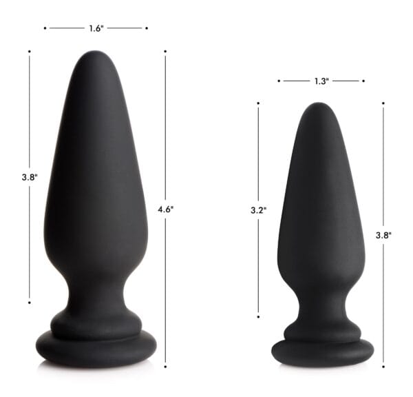 Large Anal Plug with Interchangeable Bunny Tail - Black Large Anal Plug with Interchangeable Bunny Tail - Black